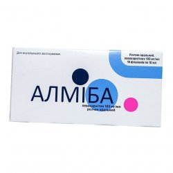 Алмиба сироп для детей 100 мг/мл 10 мл №10 в Екатеринбурге и области фото